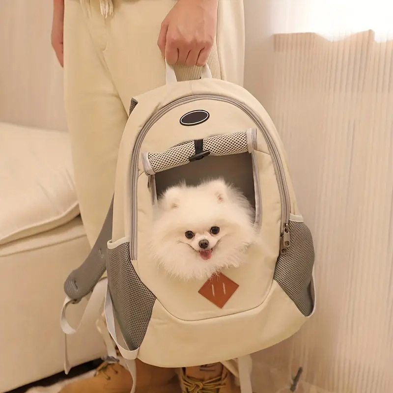 Piiriülene kuummüügis lemmikloomade seljakott, tootja kohandatud seljakott, väikeste koerte reisikott, moodne kontrastse värviga kasside reisikott