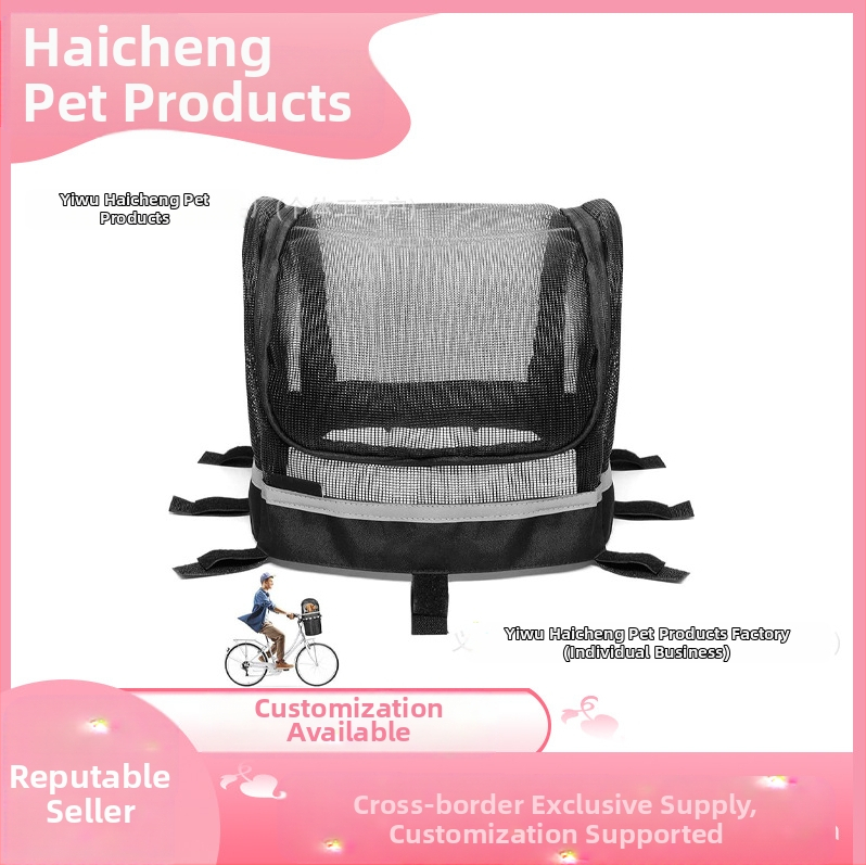 Kerékpárkosár, Macskaketrec, Kutyaketrec, Kisállatkosár, Kerékpárkosár, Kerékpáros kerékpáros kisállattáska, Autós légáteresztő macskatáska