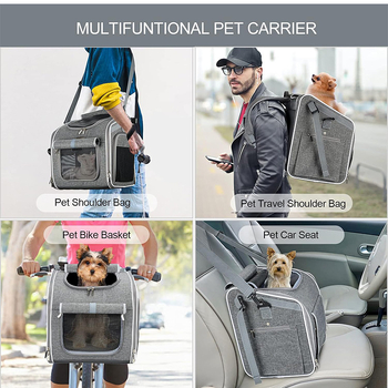 Jalgrattaga lemmikloomakott nelja avatud ukse ja võrgust akendega kassi seljakott multifunktsionaalne kaasaskantav lemmiklooma väljasõidukott