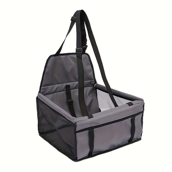Határokon átnyúló címkézésű hordozható kisállattáska kiránduláshoz, összecsukható, lélegző és nem fülledt autós kutyakirándulási táska