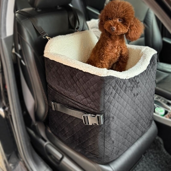 Valmis lemmikloomade autovoodi, autoreisiks mõeldud puuvillast sametist soe istmepadi, sobib igaks aastaajaks