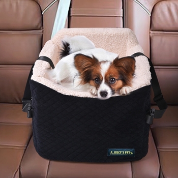 Έτοιμο κρεβάτι αυτοκινήτου για κατοικίδια, μαξιλάρι καθίσματος αυτοκινήτου για γάτες και σκύλους από βαμβάκι και βελούδο, κατάλληλο για όλες τις εποχές