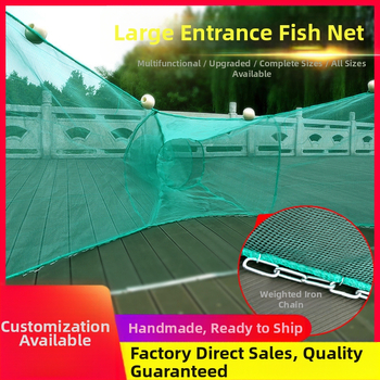 Рибарска мрежа, Рибарска мрежа с тигрова уста, Мрежа с ръкави, Мрежа с осем символа, Рибарска клетка, Клетка за скариди, Лоуч, Monopterus Albus, Мрежа за самолети