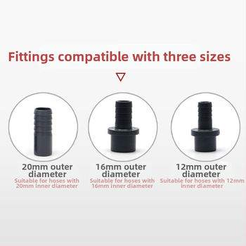 Akvariumo vandens pildymo įtaisas su jungikliu, alkūniniu kabliu, vandens keitimo vamzdis, montuojamas ant sienos, vandens pildymo vamzdis, vandens pildymo alkūnė, akvariumo priedai