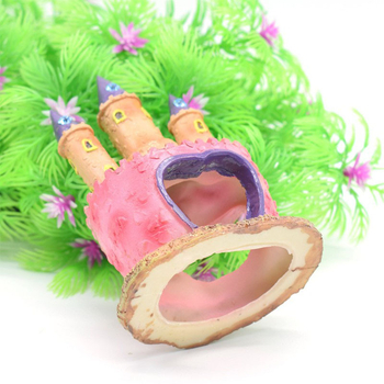 Εργοστάσιο ενυδρείο διακόσμηση προσομοίωση τοπίου βραχώδης διακόσμηση υδρόβιων φυτών τοπίο ρητίνης Diamond Castle