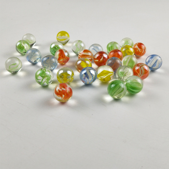Tehase varustuse mänguklaashelmed 14mm25mm pinballi masina spetsiaalsed klaaskuulid 16mm dekoratiivsed värvilised marmorid