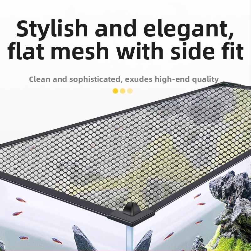 Мрежа против скачане за аквариум, магнитен капак за аквариум, мрежа против скачане за аквариум, мрежа против бягство за аквариум, мрежа против скачане за аквариум Rex Dragon