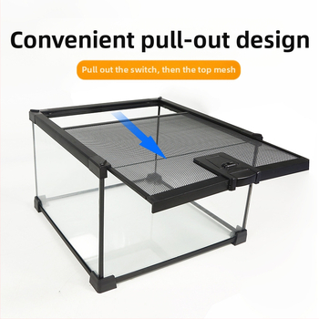 Δοχείο ταΐστρας για ερπετά, τροπικό δάσος, αποθήκη, χάμστερ, αναρρίχηση, κατοικίδια, χελώνα, σαύρα, κερασφόρος βάτραχος, αράχνη, οικολογικό ενυδρείο