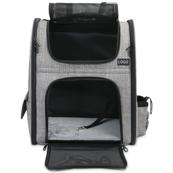 Novo na zalihi Sklopivi ekstra veliki prošireni i visoki ruksak za kućne ljubimce Visokokvalitetni izlazni prozračni ruksak