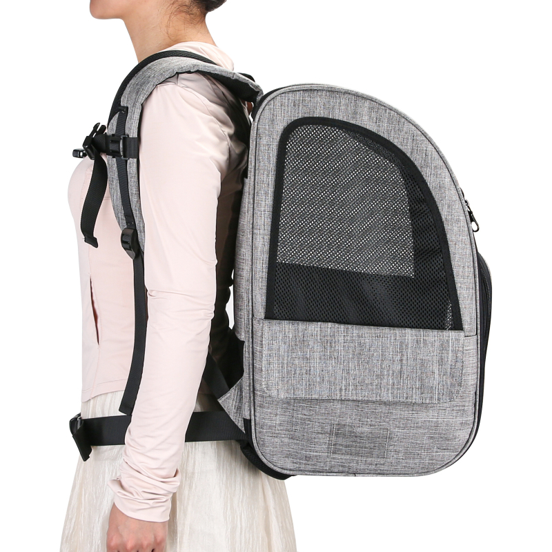 Novo na zalihi Sklopivi ekstra veliki prošireni i visoki ruksak za kućne ljubimce Visokokvalitetni izlazni prozračni ruksak