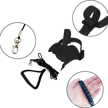 Papūgos petnešos Papūgos pavadėlis Reguliuojamas skraidymo dresūros diržas, atsparus įkandimams, diržas