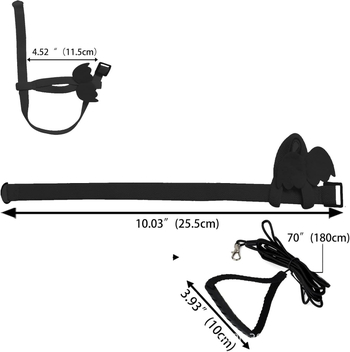 Papūgos petnešos Papūgos pavadėlis Reguliuojamas skraidymo dresūros diržas, atsparus įkandimams, diržas