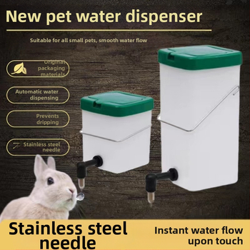 Jauns trušu ūdens dozators Dzeramā kaste Trušu ūdens pudele Automātiska dzeršanas iekārta Trušu bļoda Automātisks ūdens dozators