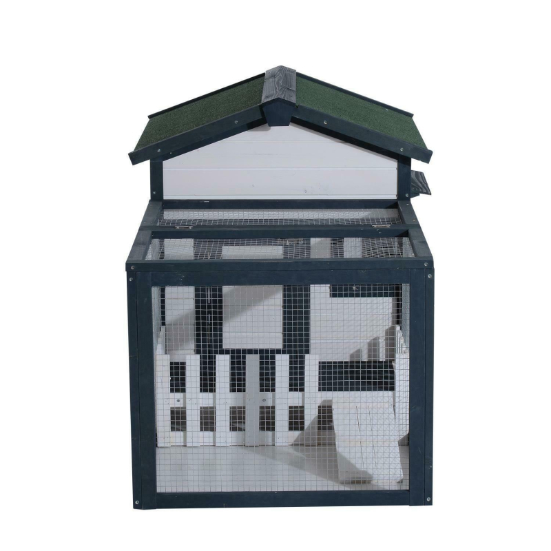 Õues puidust küülikupuur küülikumaja küülikupesa lasteaia lemmikloomamaja lemmikloomapuur kanapuur kanakuudi sisehoovi kasutamiseks