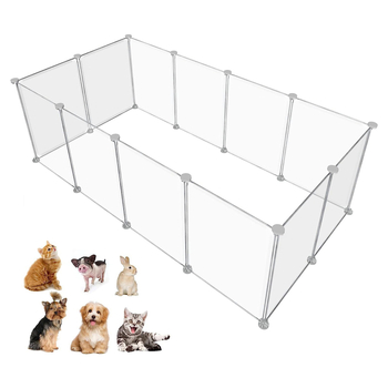 Pašdarināts mājdzīvnieku kaķēnu žogs ar šifrētu sietu, savienojot burvju gabalu būri šinšillām, trušiem, maziem mājdzīvniekiem, kucēnu būrim ar aizsardzību pret bēgšanu