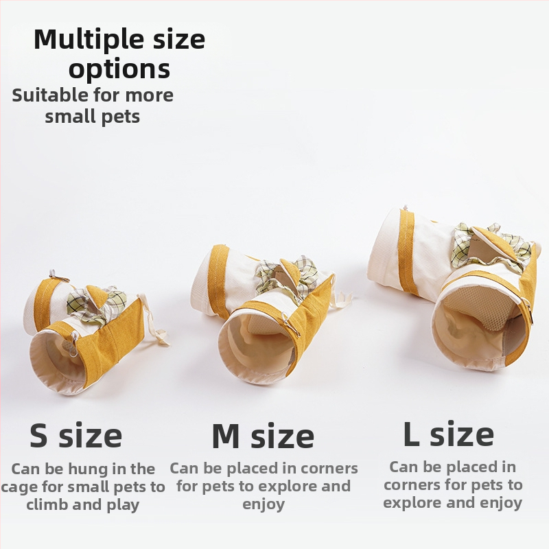 Jizai malá klietka pre domáce zvieratá tunel škrečok medové vrecko piesočka rúrka hračka závesný kanál letné norkové hniezdo ježka