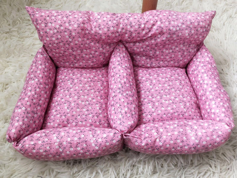 Medvilninis lizdas šinšiloms, žiurkėnams, triušiams, šeškams, jūrų kiaulytėms ir voverėms; Šiltas medvilninis miego lizdas, šiltas lizdas, žaislas ant sofos-lovos, mielas