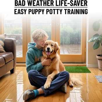 Τουαλέτα σκύλου για διασυνοριακή χρήση, μεγάλη διώροφη θήκη με χαλάκι γκαζόν και ουροσυλλέκτη, πλενόμενη τουαλέτα σκύλου με προσομοίωση χόρτου