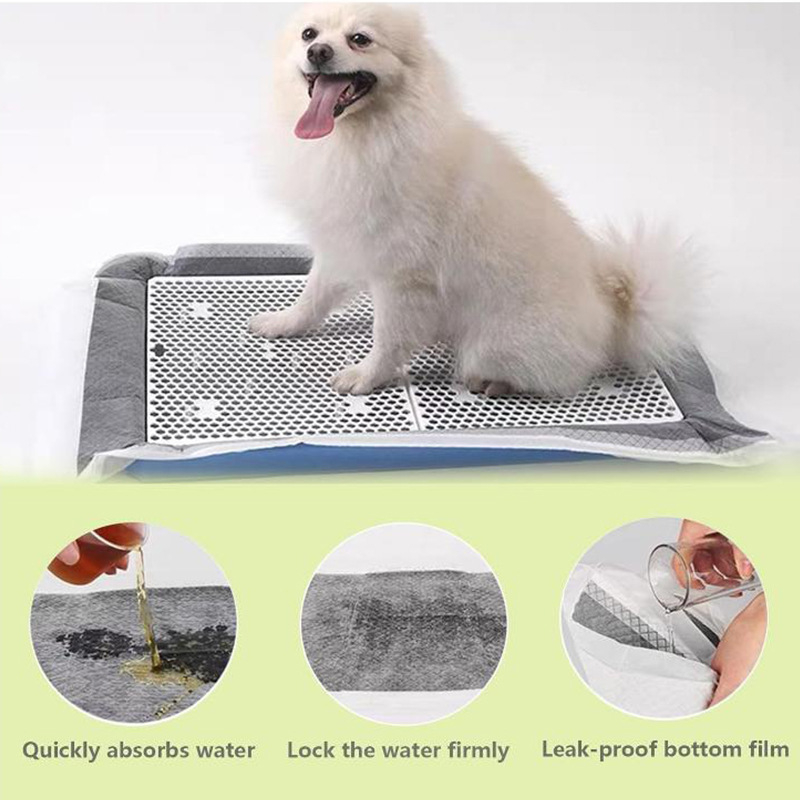 Piiriülene uus küüliku mähkmepadi väikesele lemmikloomale hamstrile mähkmepadi bambusest söega liim imav ühekordne mähkmepadi