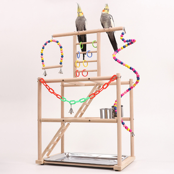 Papagoi redelalus, ronimistreppidele ronimise platvorm, papagoi mänguasi, dekompressiooni- ja igavusevastane mänguasi, küüniste jahvatamise kiik, ronimisraam