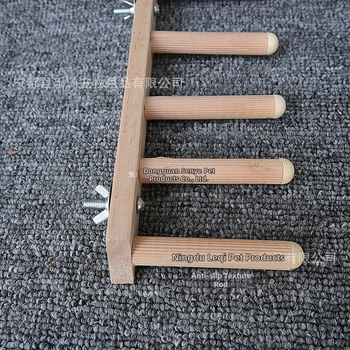 Σετ 4 τεμαχίων από σκάλα με πεντάλ για παπαγάλους, σκάλες με κοντάρι, πλατφόρμα για πτηνά, πλαίσιο αναρρίχησης για χάμστερ, εφαλτήριο για κατοικίδια