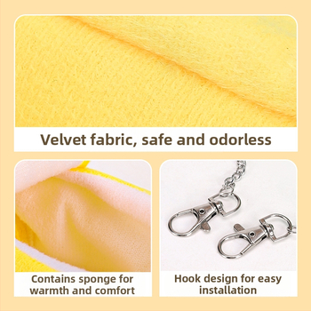 παπαγάλος χειμώνας ζεστό βαμβακερό φωλιά μικρό ήλιο xuanfeng παιωνία μαργαριτάρι χειμώνα ειδικό κρεμαστό ύπνο φωλιά πουλιών φωλιά πουλιών