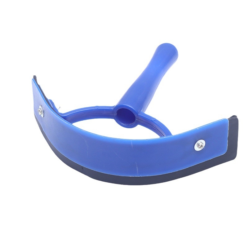 Инструмент за почистване на конска пот с кръгла дръжка, едро, гребен за изстъргване на пот, конни принадлежности, четка за коне