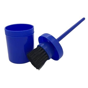 Hobusevarustuse kabjaõli hari kabjaõli hobusehari hobuseraua puhastushari tünnikujulise kabjaõli harjaga