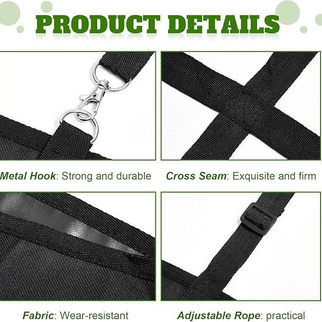 Új lóistálló ventilátortartó táska, állítható lóventilátor táska, függő ventilátor hálós táska, lótér ventilátor táska