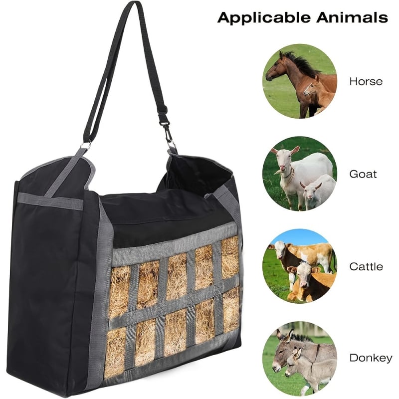 Amazon siena uzglabāšanas soma Siena soma zirgiem Siena soma mājlopiem Siena soma Siena soma zirgiem Nakts zāles soma