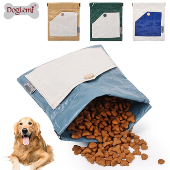 Határokon átnyúló, hordozható, kutyáknak való uzsonnatároló táska, derékra akasztható, nagy kapacitású macska-kutyaeledel-táska, kutyaeledel-táska