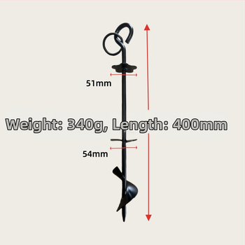 Xingda kültéri kemping stílusú sátortető földi szögek kemping stílusú spirálfúrófej földi horgony hegyes szög rögzítő készlet