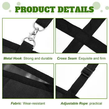 Tessco dobozos ventilátor konzol, lóállvány, klasszikus ventilátorcsomag, függőhálós ventilátor konzol, nejlon dobozos ventilátor