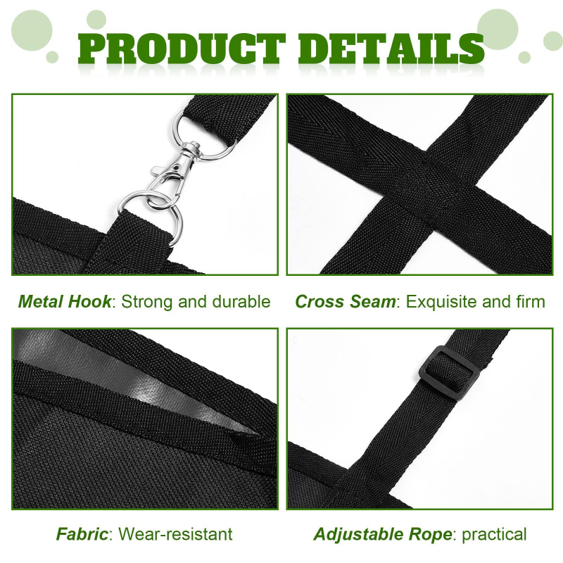 Tessco dobozos ventilátor konzol, lóállvány, klasszikus ventilátorcsomag, függőhálós ventilátor konzol, nejlon dobozos ventilátor