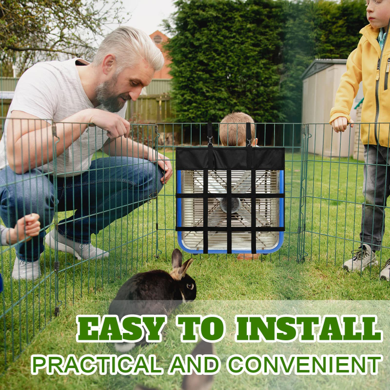 Tessco dobozos ventilátor konzol, lóállvány, klasszikus ventilátorcsomag, függőhálós ventilátor konzol, nejlon dobozos ventilátor