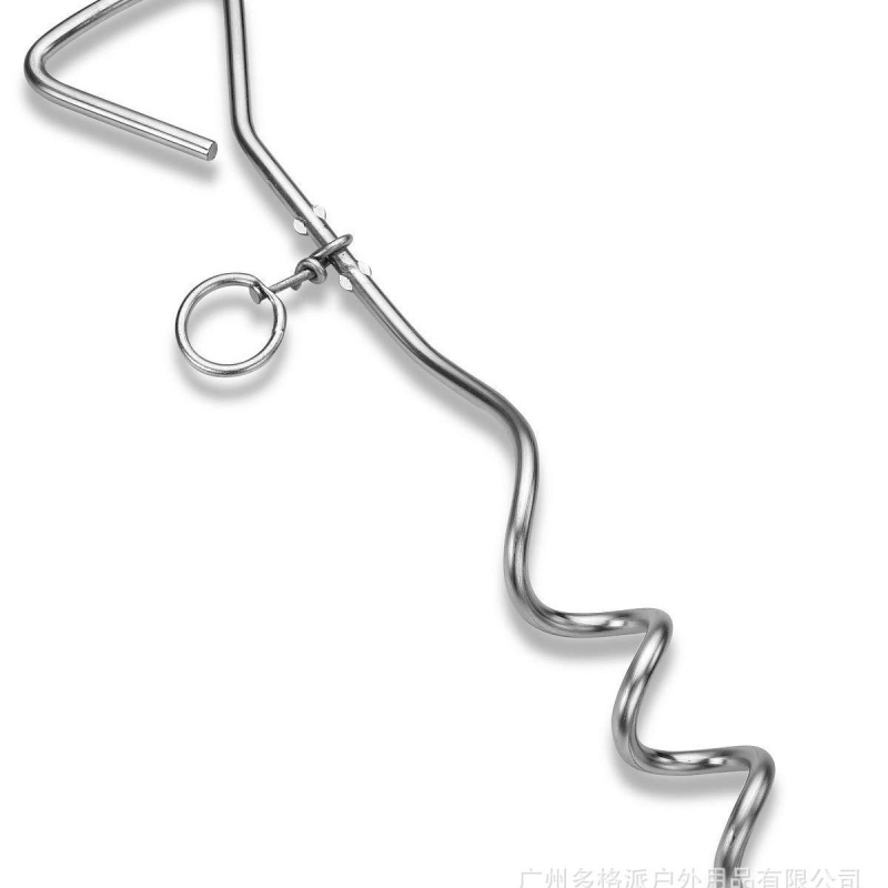 Eladó acéldrót kutyapóráz húzókötél, amely spirális, földelt szöggel rögzített kutyapórázt támogat az Amazon Spotban