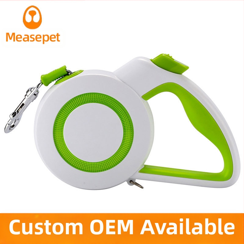 Gyári nagykereskedelmi kültéri éjszakai futó automatikus behúzható kutyapóráz, világító kisállat kutyapóráz kisállat-kellékek