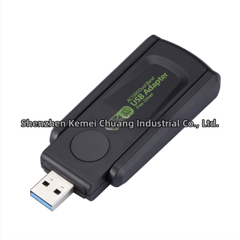 1300m bezdrôtová sieťová karta Gigabit dual-frequency 5G Drive-free počítač USB wifi prijímač vysielač USB sieťová karta