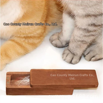 Κουτί αποθήκευσης μαλλιών για κατοικίδια με γενειάδα και καρυδιά, με μαγνητικό καπάκι, αναμνηστικό κουτί για μωρά