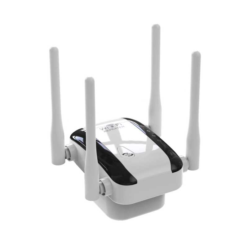 Wi-Fi signāla pastiprināšanas pastiprinātājs, tilta atkārtotāja paplašinātājs, mājas maršrutētājs, divu antenu atkārtotājs