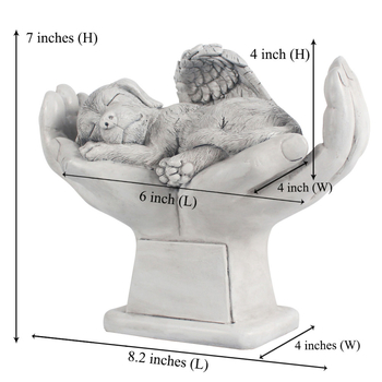 Tarpvalstybinis graviruotas naminio šuns atminimo akmuo, antkapinis paminklas lauko sodo kiemo dervos amatų dekoravimo papuošalai