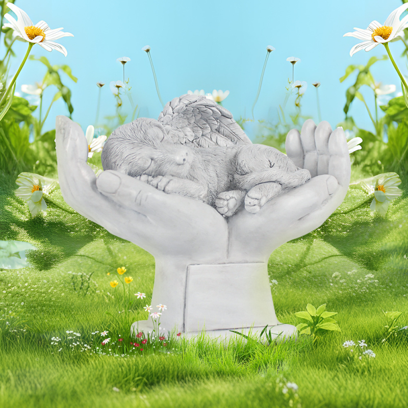 Tarpvalstybinis graviruotas naminio šuns atminimo akmuo, antkapinis paminklas lauko sodo kiemo dervos amatų dekoravimo papuošalai