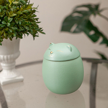 Kūrybinga žavinga augintinių urna, keraminė žavinga augintinių urna, atspari vabzdžiams, žavinga augintinių suvenyrų reikmenų pakuotė, pelenai sudėti į sandarų stiklainį