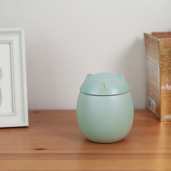 Kūrybinga žavinga augintinių urna, keraminė žavinga augintinių urna, atspari vabzdžiams, žavinga augintinių suvenyrų reikmenų pakuotė, pelenai sudėti į sandarų stiklainį