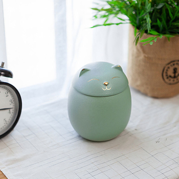 Kūrybinga žavinga augintinių urna, keraminė žavinga augintinių urna, atspari vabzdžiams, žavinga augintinių suvenyrų reikmenų pakuotė, pelenai sudėti į sandarų stiklainį