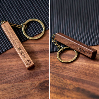 Ξύλινο Χριστουγεννιάτικο Δώρο, Μασίφ Ξύλινο Μπρελόκ, Σκαλιστό Δημιουργικό Ξύλινο Χειροτεχνίας, Κενό Ξύλινο Μπρελόκ