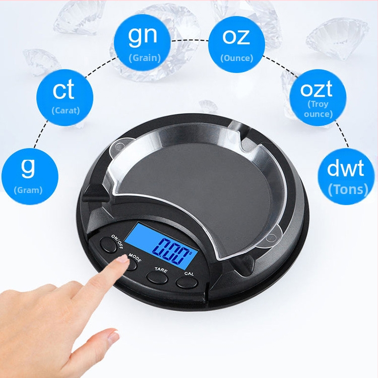 Tuhatoos digitaalne kaal 0,01g ehted väikese grammi kaaluga digitaalne kaal küpsetamiseks mini piiriülesed klapiga taskupüksid tootja kaasaskantav