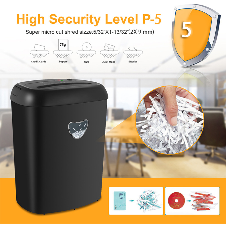 Lingya Cd210P salauzta diska karte Pārrobežu biroja mājas konfidencialitāte Elektriskā smalcinātāja avota rūpnīcas vairumtirdzniecība