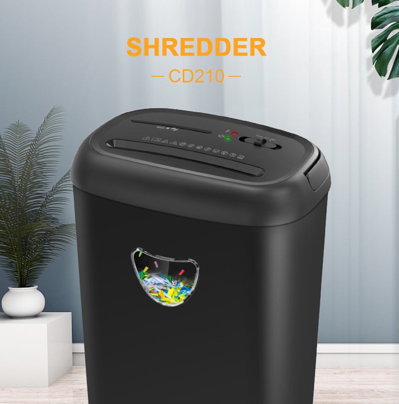 Lingya Cd210P Счупен диск за карта Трансграничен офис Дом Поверителност Електрически шредер Източник Фабрика Търговия на едро