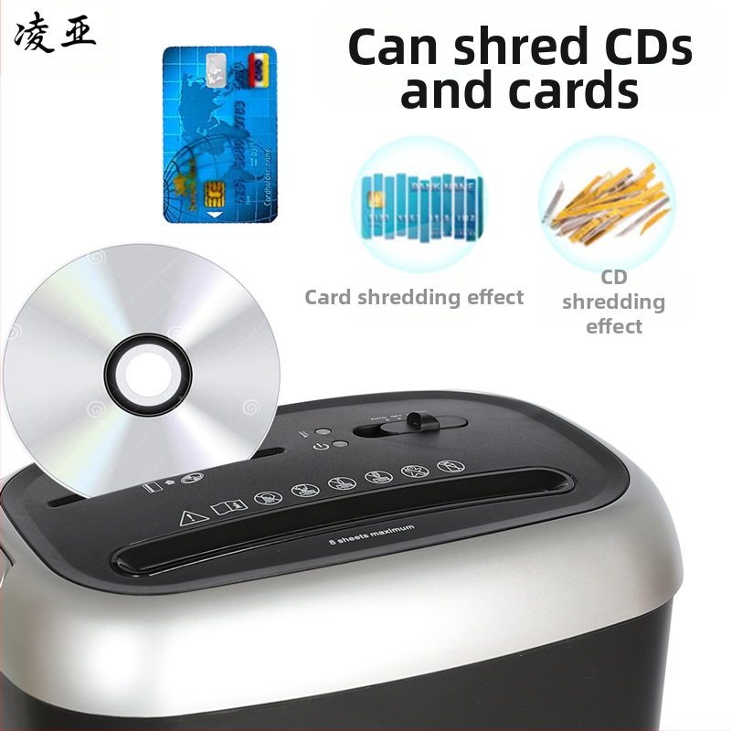 Lingya Cd210P Счупен диск за карта Трансграничен офис Дом Поверителност Електрически шредер Източник Фабрика Търговия на едро